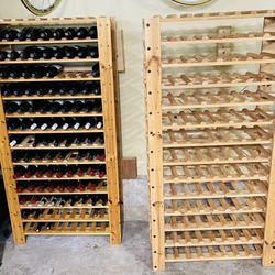 Wine Bottle Shelves 