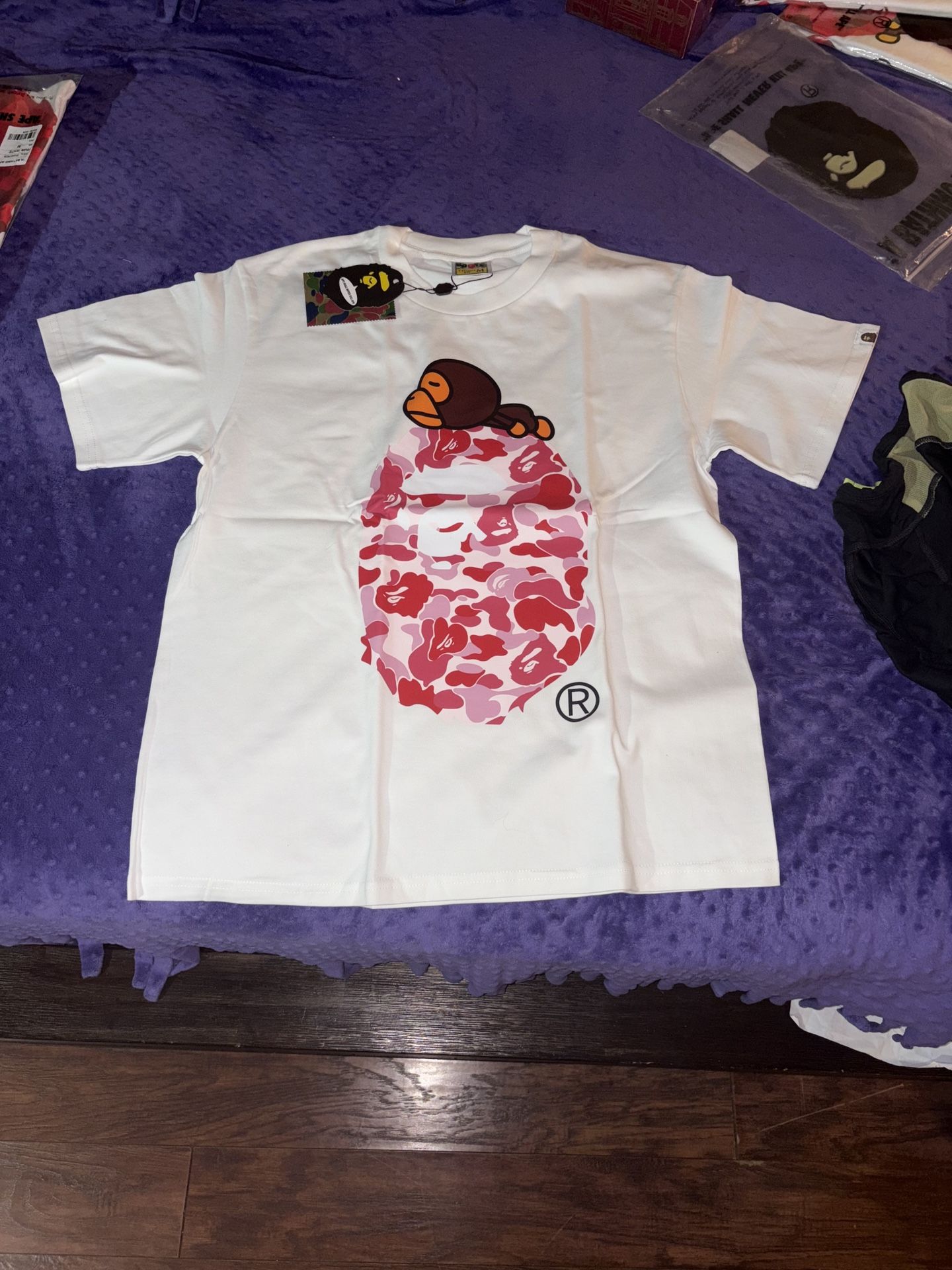 BAPE Camo Pink Shirt
