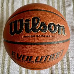 Wilson Evolution Basketball, Official Size, Size 7