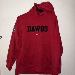 Georgia Bulldogs Nike Center Swoosh Hoodie 