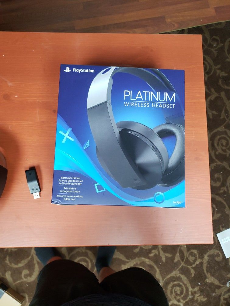 Playstation Platinum Headset For PS4/PC