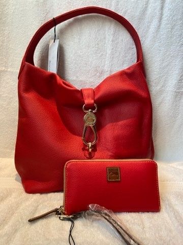 Dooney And Bourke Hobo Bag With Matching Wallet. NWT!