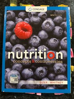 Nutrition Concepts & Controversies 15th Edition