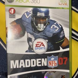 Xbox 360: EA MADDEN 07