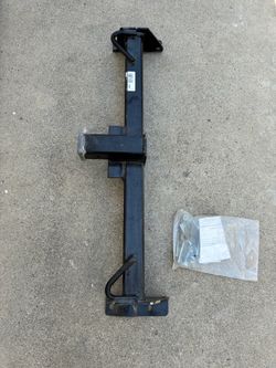 Front Mount Hitch Receiver, 2 Inch Square Receiver, Black, Compatible w/ Ford Econoline