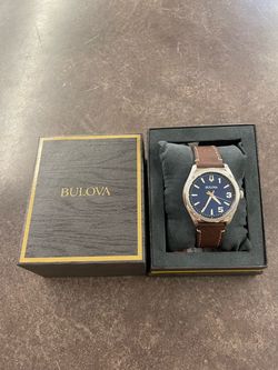 Bulova Marc Anthony Sport Classic 96A313 Blue Dial 41mm Quartz Watch