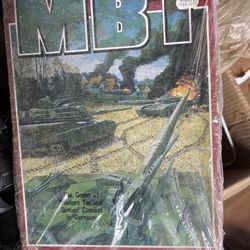 Vintage Avalon Hill MBT Board Game (Sealed UNPUNCHED)