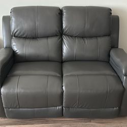 Dark Grey Recliner Sofas
