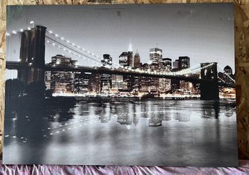 Canvas Frame New York City Skyline