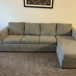 Grey L Shape Couch