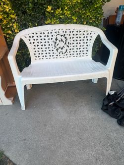 Plastic bench OBO