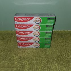 5 Colgate Total 5.1oz Whitening + Fresh Boost Gel