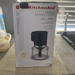 Cordless top down chopper