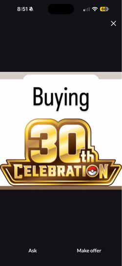 BUYING Pokemon 30th anniversary