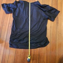 Black Bulletproof T-shirt Body Armor NIJ Level IIlA Front And Back Plates [XL] 