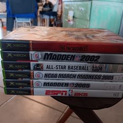 Xbox Games Lot Of 6