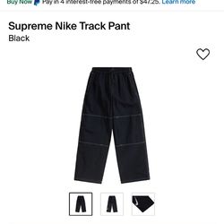 Supreme Nike Track Pants Size Large 