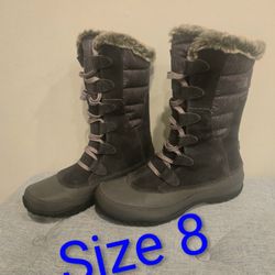 The North Face Winter Boots Women's Size 8 Purple