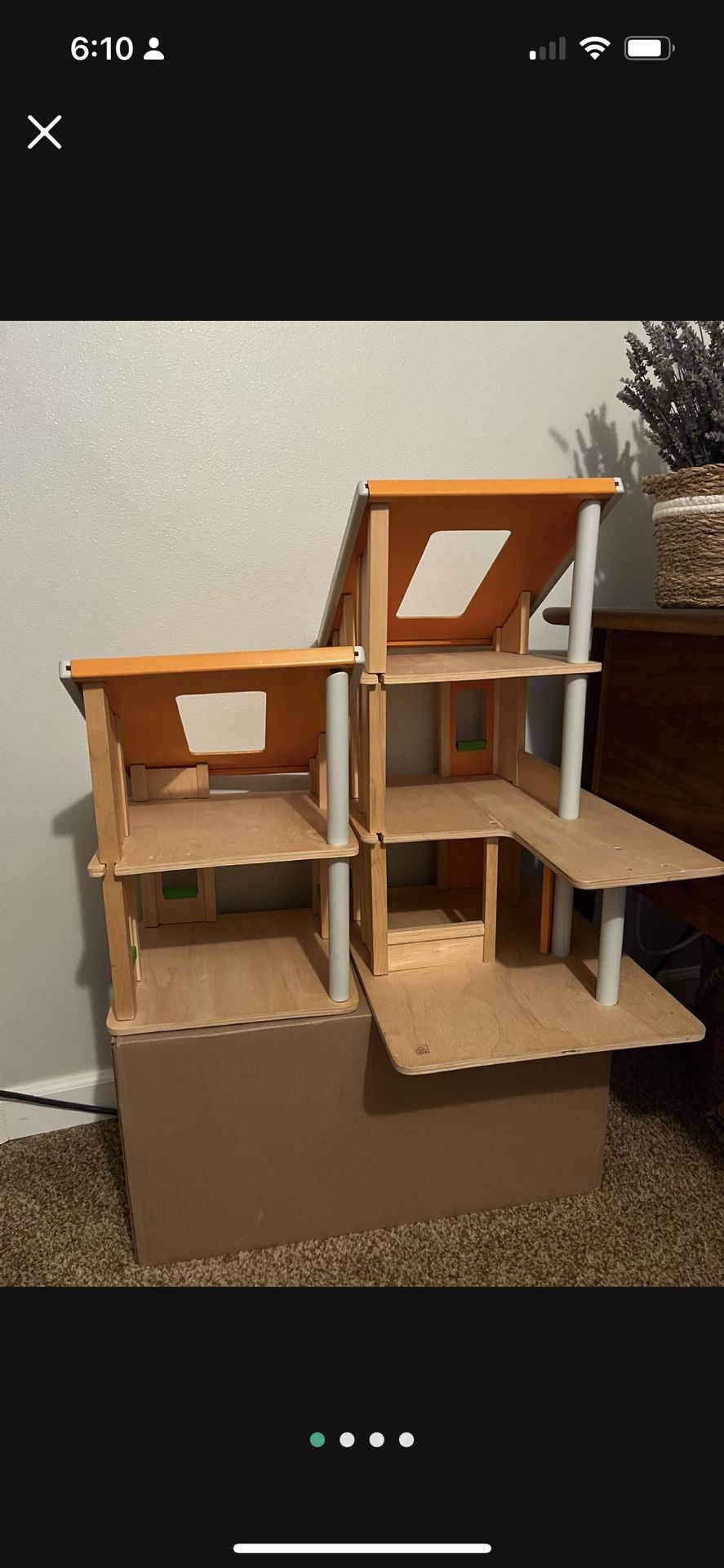 Plan Toy Wooden Doll House