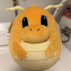 13” Dragonite Pokémon Squishmallow Plush Toy Like New 