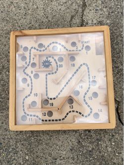 Wooden Labyrinth game