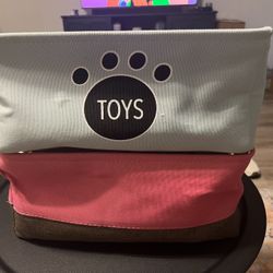Dog Toy Basket