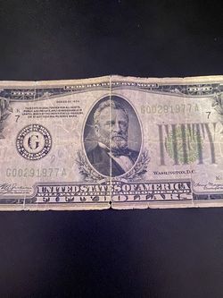 1934 $50 Bill