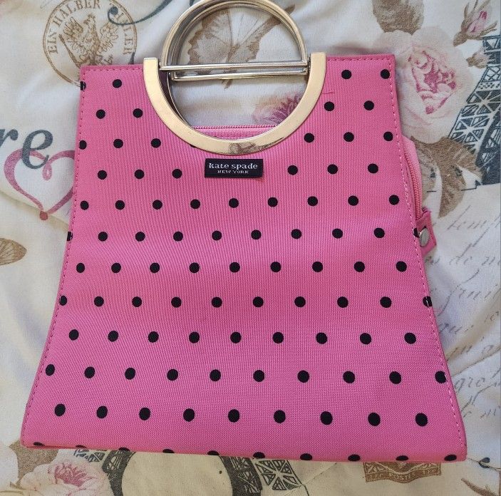 Vintage Y2k Kate Spade Polka Dot Purse