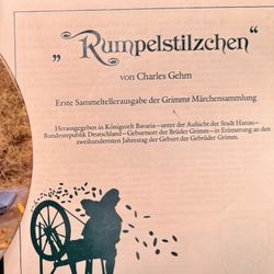 1981 Rumpelstilzchen Collection Plate  By Charles Gehm