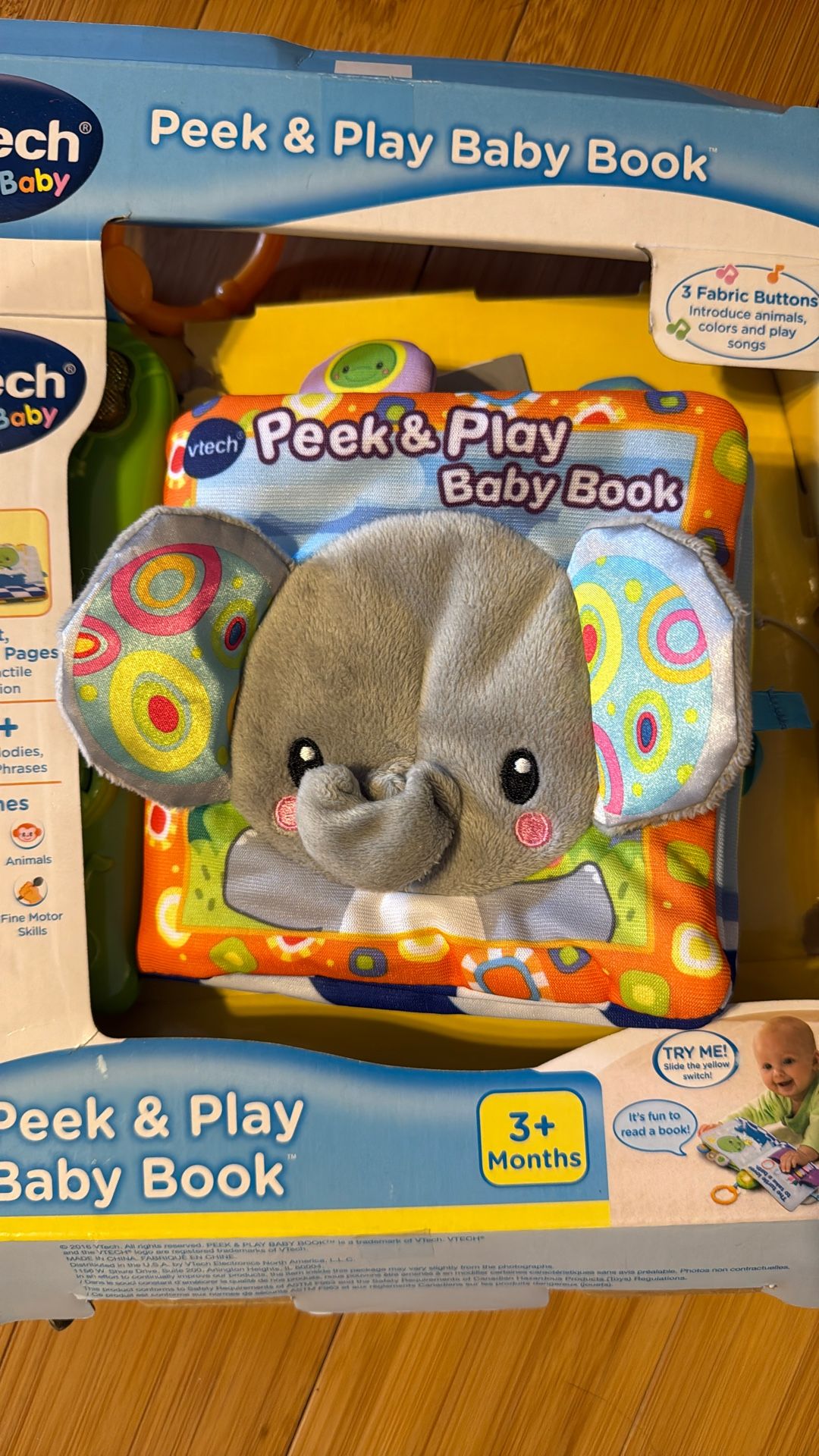 Peek & Play Baby Book
