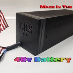NEW 48V Battery 11AH  with New Casing – For Bikes-Scooters-etc. Sanyo Tested Cells