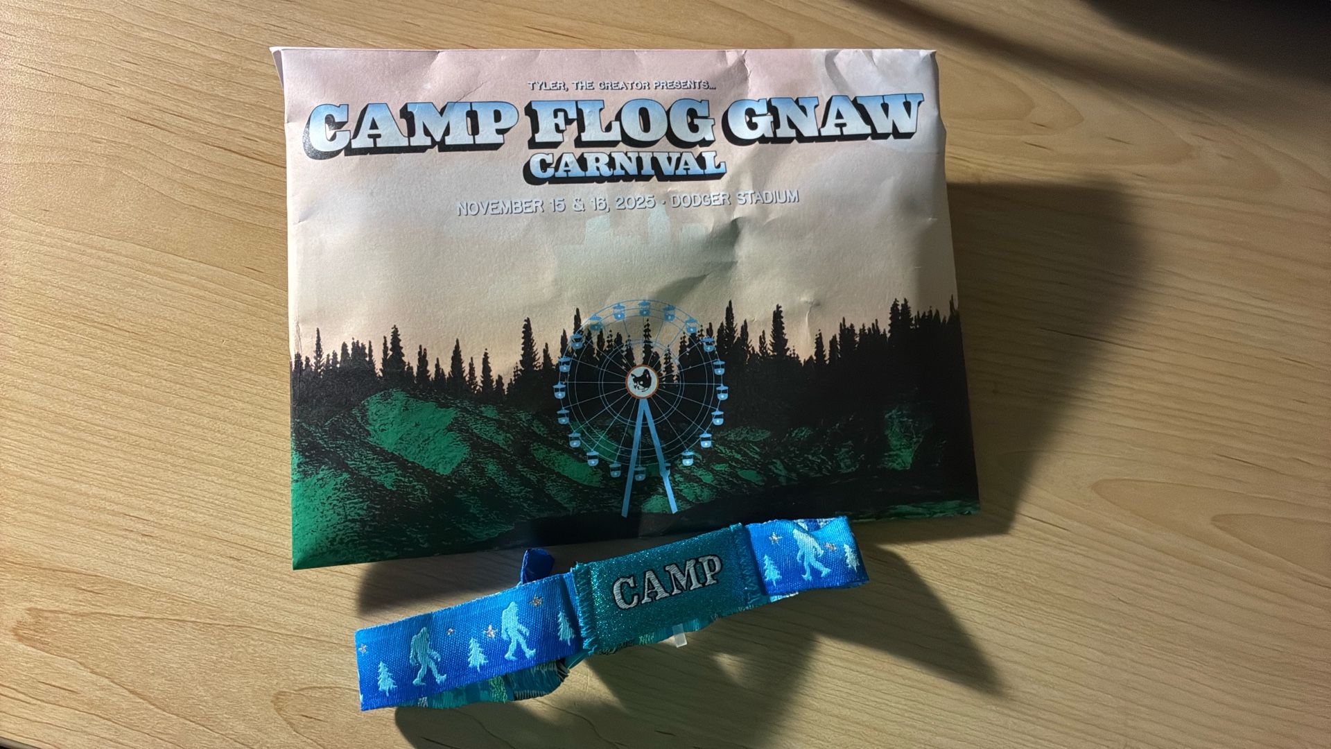 CAMP FLOG KNAW CARNIVAL TICKET