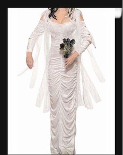 Halloween haunted bride women costume   One size m/L