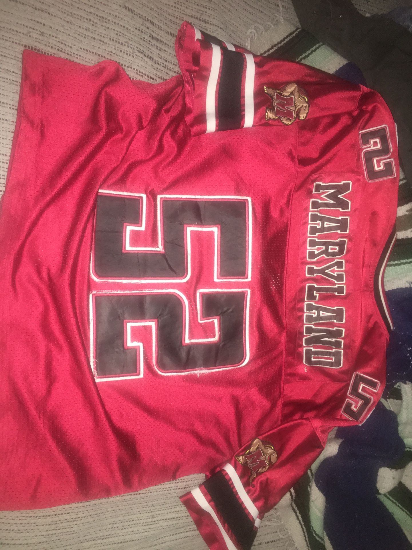 Collectible Extra Large In Bordered Maryland Terps Jersey Only $75 Firm