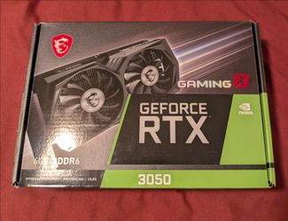 NVidia GeForce RTX 3050