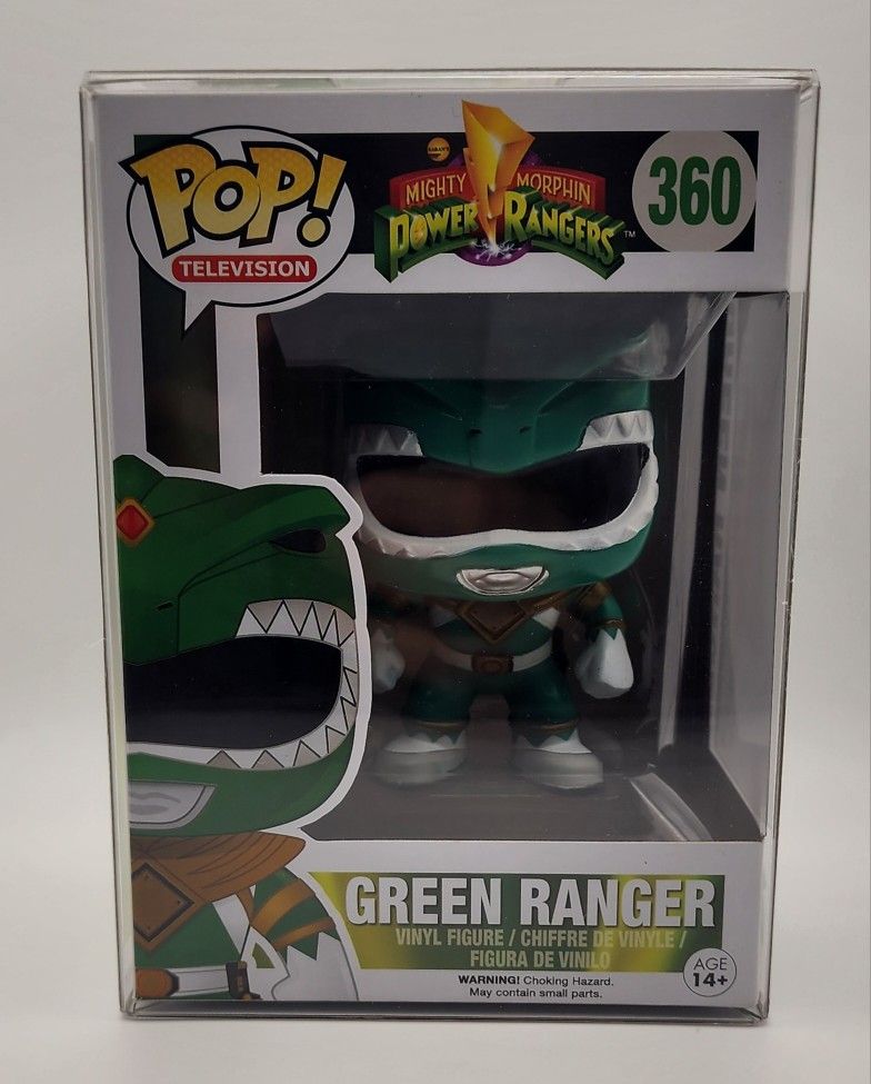 Funko POP Power Rangers Green Ranger #360 W/Protector 🔥