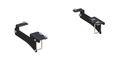 Curt 16429 Custom 5th Wheel Brackets Compatible With Silverado Sierra 2500HD 3500HD