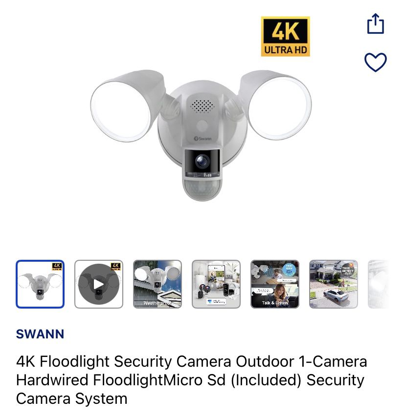Swann Floodlight Camera