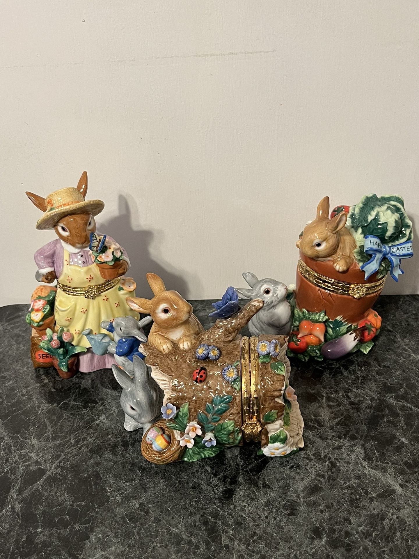 CWC Porcelain Bunnies