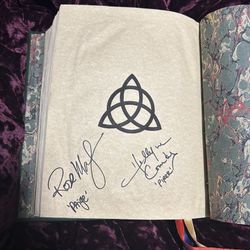 Replica Charmed Book Of Shadows *SIGNED*