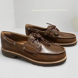 Women’s Sperry Brown leather Shoes size 10