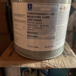 Corothane® I HS Aliphatic Finish White Pastel base 