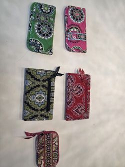 Vera Bradley Wallet Set (Great Condition)