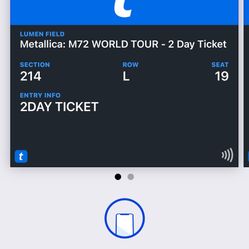 Concert Ticket