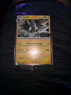 Pokemon Luxray perfect order promo