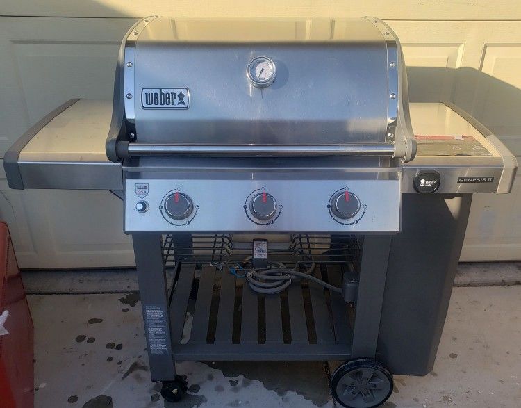 Grill NG Natural gas Weber Genesis S310 Stainless steel Burner