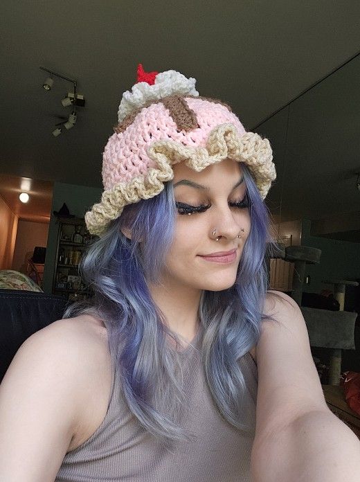 Ice-Cream Bucket Hat