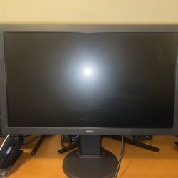 BenQ RL2460 24" 1080p 1ms Monitor ZeroFlicker, PC Compatible, Built-in Speakers