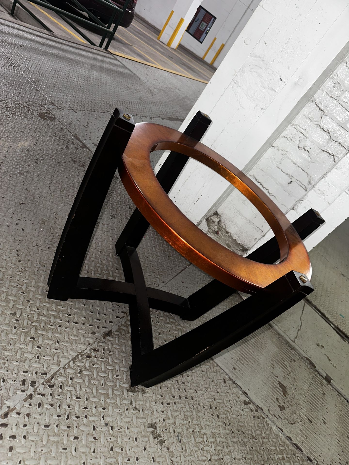 Dining table With 4 Chairs , Dark Cherry Wood