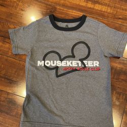 Gently Used Mouseketeer Shirt XXS
